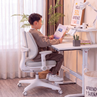 Ergonomische kinderbureaustoel ErgoDuo met omsluitende rugleuning