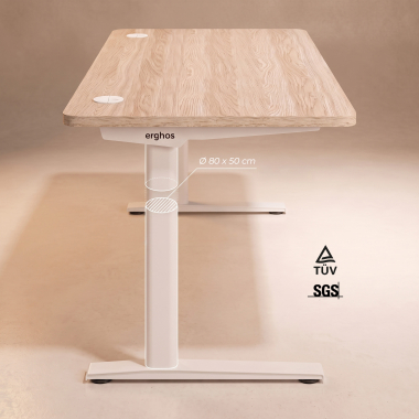 bureautafel wit warm white witte structuur 8