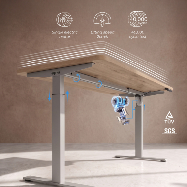 zit stabureau aluminio flax oak erghos go 4
