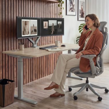 zit stabureau aluminio flax oak erghos go 8