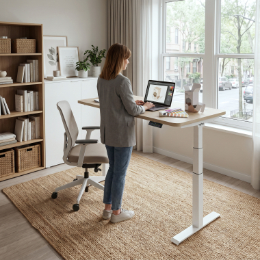 zit stabureau wit red oak erghos pro 2