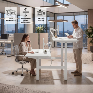 zit stabureau wit red oak erghos go 3