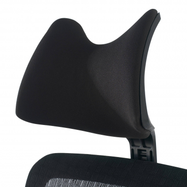 ergonomische bureaustoel zwart shifter netstof mesh 3d verstelbare armleuningen lumbale steun hoofdsteun 5