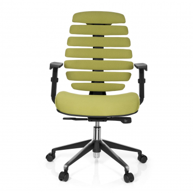ergonomische bureaustoel groen soul stof 1d verstelbare armleuningen lumbale steun 4