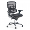 Ergonomische Bureaustoel Ergohuman, premium model, aluminium, mesh