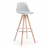 Barkruk Norway met houten poten, Scandinavisch design
