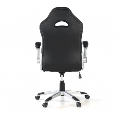 gamestoel rood lotus kunstleder opklapbare armleuningen 9