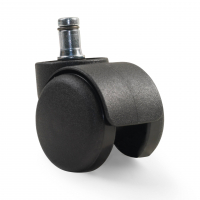 Set bureaustoelwielen, 11x50mm, voor op harde vloeren