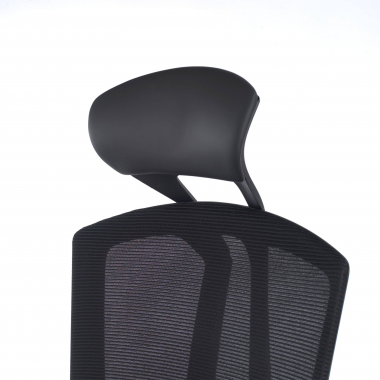 ergonomische bureaustoel grijs ridley netstof mesh 3d verstelbare armleuningen lumbale steun hoofdsteun 5