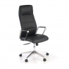 Vergaderstoel Cron, sledeframe, kunstleer