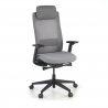 Ergonomische bureaustoel Intouch Black, met nekkussen, volledig verstelbaar