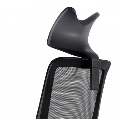 ergonomische bureaustoel zwart shifter netstof mesh 3d verstelbare armleuningen lumbale steun hoofdsteun 8