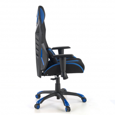gamestoel blauw fenix netstof mesh 3d verstelbare armleuningen 4