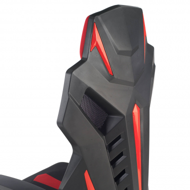 gamestoel rood fenix netstof mesh 3d verstelbare armleuningen 5