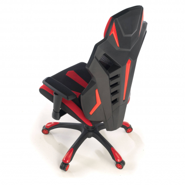 gamestoel rood fenix netstof mesh 3d verstelbare armleuningen 9
