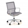 Design bureaustoel Fox Black, verstelbare rugleuning, Mesh bekleding