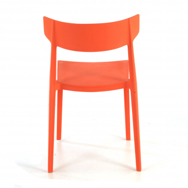 vergaderstoel rood samba kunststof zonder armleuningen 8