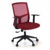 Vergaderstoel Maine, sledeframe, ademende Mesh bekleding