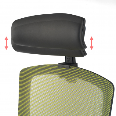 ergonomische bureaustoel groen wagner netstof mesh 3d verstelbare armleuningen lumbale steun 11
