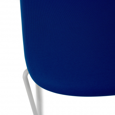vergaderstoel wit blauw stoel met armleuningen stof vaste armleuningen 8