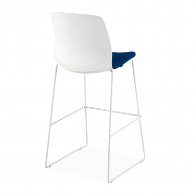 bureaukruk blauw bureauhocker stof zonder armleuningen 5