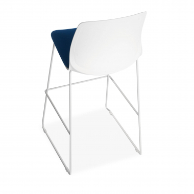 bureaukruk blauw bureauhocker stof zonder armleuningen 9