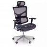 Ergonomische bureaustoel Next2, premium model, met hoofdsteun