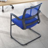 Vergaderstoel Alpha, rugleuning met Mesh bekleed, geïnjecteerde schuimvulling