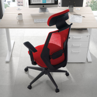 Ergonomische bureaustoel Belinda, hoge rugleuning