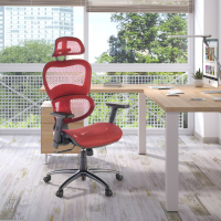 Ergonomische bureaustoel Ergocity, onderrugsteun, 3D armleuningen