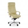 Directiestoel Windsor, natuurlijk leder, met Chesterfield-bekleding
