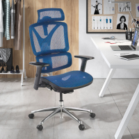 Ergonomische bureaustoel Focus, aluminium frame, verstelbare rugleuning
