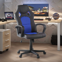 Gamestoel Montmelo, kantelmechanisme, sportief ontwerp