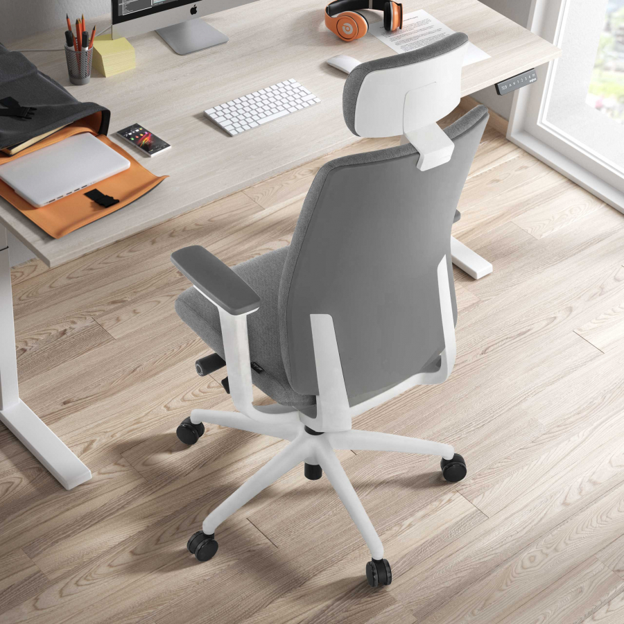 Astra ergonomische stoel, geïnjecteerde schuimstof 3D armsteun
