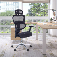 Ergonomische bureaustoel Ergocity FX, aluminium frame, TechSport Mesh bekleding