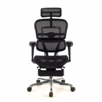 Ergonomische stoel met voetensteun Ergohuman Edition I, premium model