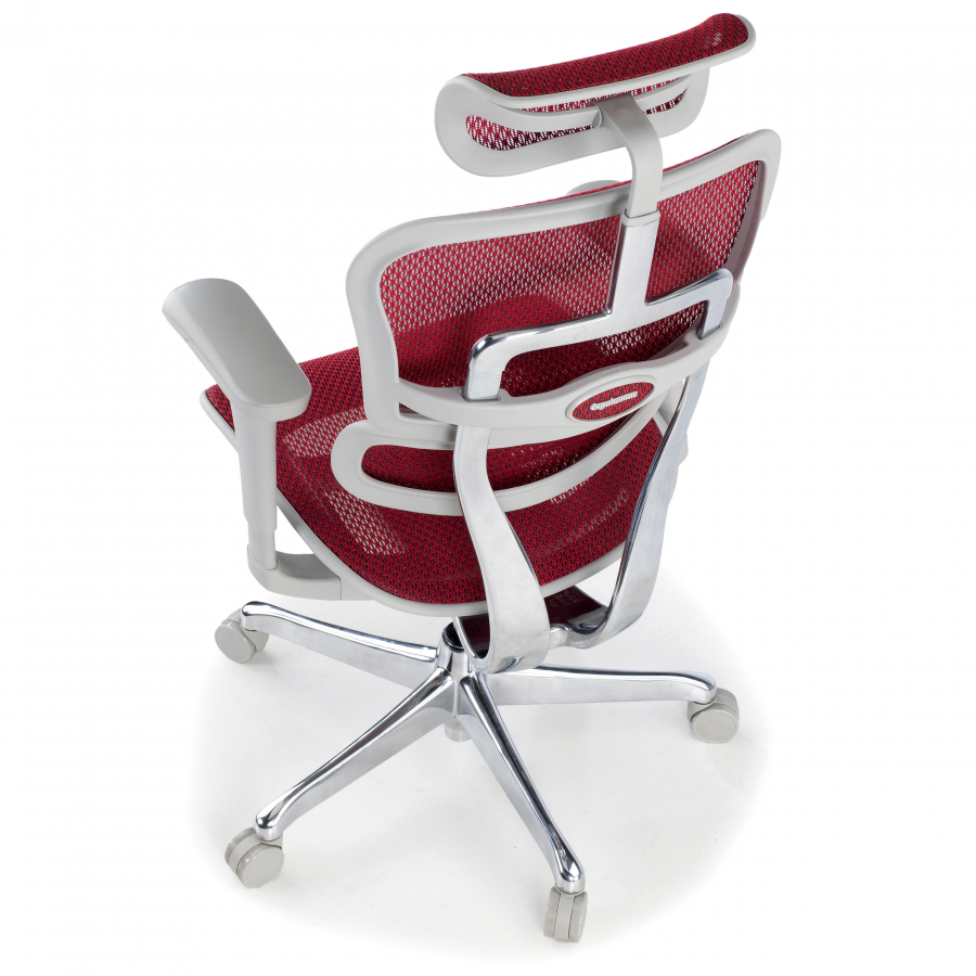 Luxe Ergonomische stoel Ergohuman Edition I, witte structuur
