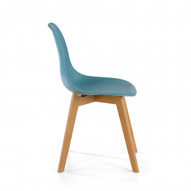 scandinavische stoel blauw bergen kunststof zonder armleuningen 4