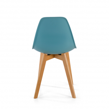 scandinavische stoel blauw bergen kunststof zonder armleuningen 6