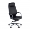 Luxe bureaustoel Rabat, relaxmechanisme, aluminium frame, lage rugleuning