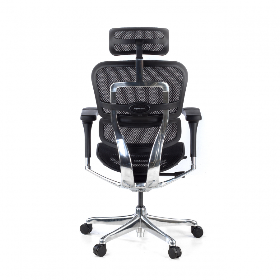 Luxe Ergonomische stoel Ergohuman Elite, zwart frame