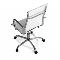 Design bureaustoel Spirit, stalen frame, hoge rugsteun, mesh