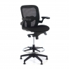 Ergonomische bureaustoel Amira, relaxmechanisme, geïnjecteerde schuimvulling