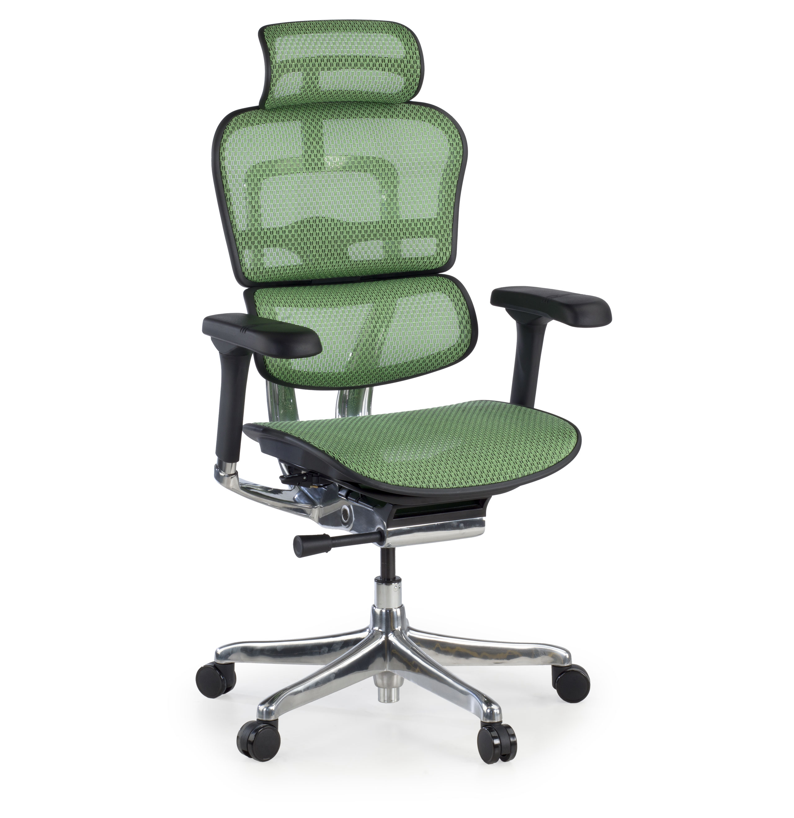 Ergonomische bureaustoel Ergohuman Elite, luxueus, zwart frame