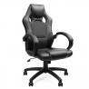 Gamestoel Racer, sportief ontwerp, gevoerd