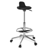 Werkkruk Maxwork, ergonomisch, zadelzitting