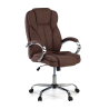 Luxe bureaustoel Lausana, extra voering, gestoffeerd