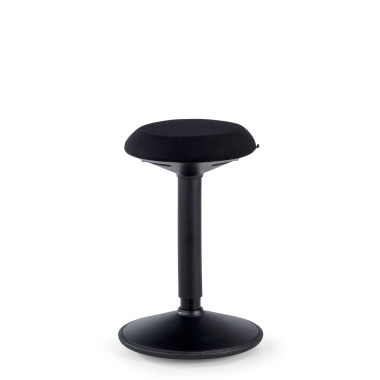 ergonomische kruk zwart activepro stof zonder armleuningen 4
