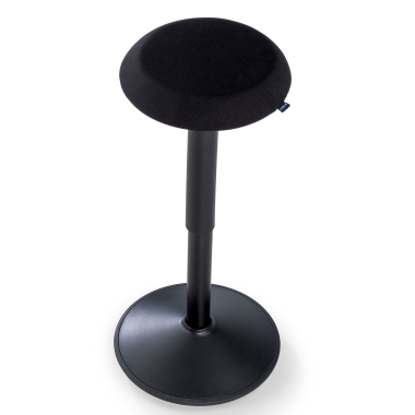 ergonomische kruk zwart activepro stof zonder armleuningen 5