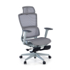 Ergonomische bureaustoel Balance Pro, met voetsteun, 3D armleuningen